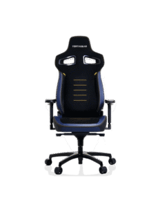 Chaise gaming XL Vertagear PL4800 HyGenNX Bleu Minuit – Ergonomie ContourMax™, Assise VertaAir™, Tissu Anti-odeurs