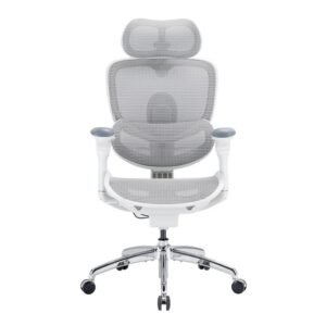 Doro C300 Pro V2 Chaise ergonomique - sans repose-pieds, soutien adaptatif pour tout le corps(blanc)