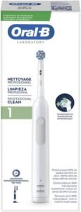 Braun Oral-B Lab Pro 1 Clean Adulte Brosse à dents rotative oscillante Blanc