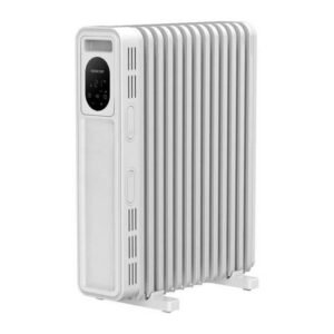 Radiateur électrique bain d'huile SENCOR SOH 6213WH 2500 W 13 ailettes Panneau numérique Blanc
