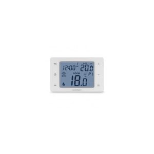 Thermostat connecté filaire AVIDSEN HomeFlow W Wi?Fi 2,4 GHz Programmable 230V Blanc