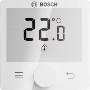Thermostat d'ambiance programmable hebdomadaire Bosch OR 100RF sans fil 7724001292 Blanc