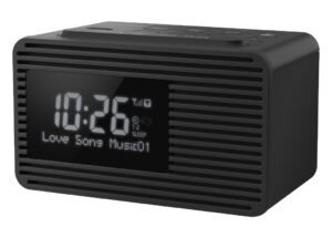 Panasonic RC-D8EG-K Radio portable Horloge Noir