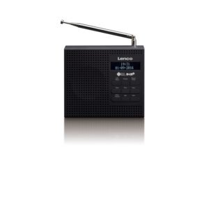 Lenco PDR-020 Portable Analogique et numérique Noir