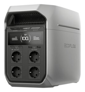 EcoFlow DELTA 3 Plus station d'alimentation portable Phosphate de fer lithié (LiFePo4) 1800 W 12,5 kg