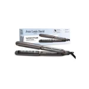 Lisseur Vapeur Jean Louis David Vapor Styler 6 Niveaux 150-235°C Tourmaline Céramique Noir
