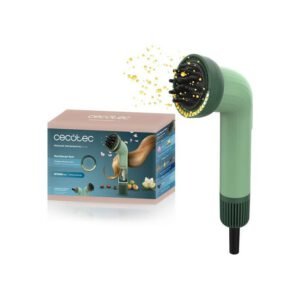 Sèche-cheveux Cecotec Ionicare Dry&Keratin Olive 1200 W moteur brushless 107000 tr/min contrôle anti-frisottis 7 vitesses Olive