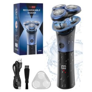 Rasoir électrique multifonction à trois lames Blue