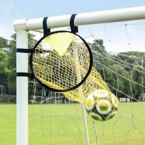 Filet de but de football INF pour l'entraînement de football - pack de 2 Yellow