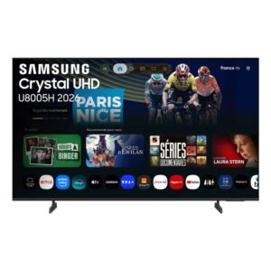 TV LED Samsung Crystal UHD U8005H 50 4K Tizen HDR10+ HGiG Gris Titane