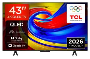 TCL P7L 43P7L TV 109,2 cm (43) 4K Ultra HD Smart TV Wifi Noir 400 cd/m²