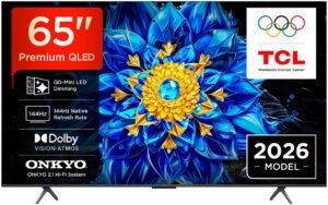 TCL P8L 65P8L TV 165,1 cm (65) 4K Ultra HD Smart TV Wifi Noir 450 cd/m²