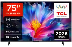 TCL P6L 75P6L TV 190,5 cm (75) 4K Ultra HD Smart TV Wifi Noir