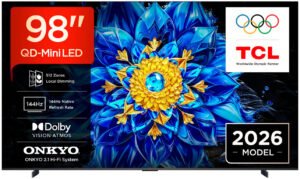 TCL P8L 98P8L TV 2,49 m (98) 4K Ultra HD Smart TV Wifi Noir 1000 cd/m²