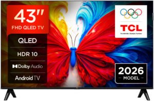 TCL S5L 43S5L TV 109,2 cm (43) 4K Ultra HD Smart TV Wifi Noir