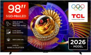 TCL C7L 98C7L TV 2,49 m (98) 4K Ultra HD Smart TV Wifi Noir 3000 cd/m²