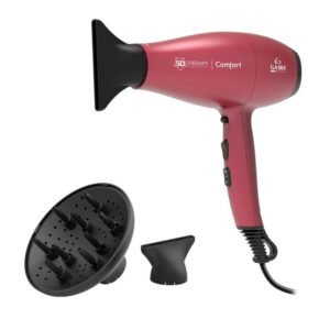 GA.MA 5D Therapy Comfort Halogen sèche-cheveux 2200 W Rouge