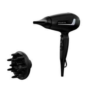Rowenta Pro Expert CV8820 sèche-cheveux 2100 W Noir, Métallique