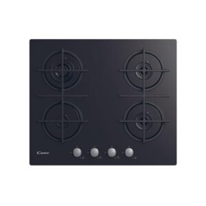 Candy CVG6B Plaque de cuisson encastrable 59 cm Gaz 4 feux Noir