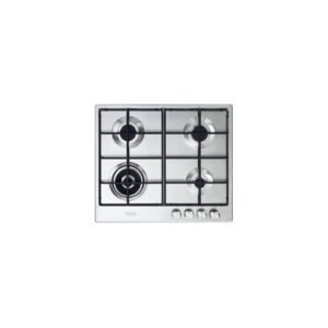 Table de cuisson De'Longhi SLF 460 LX Inox Intégrable Gaz 4 brûleurs