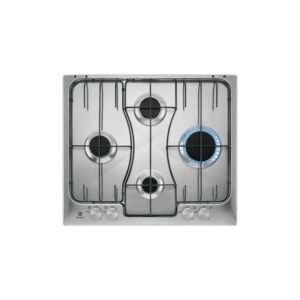 Table de cuisson à gaz CrossCook Electrolux RGG6242LOX en acier inoxydable 60 cm