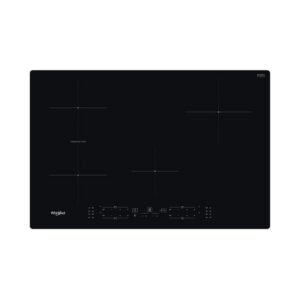 Table de cuisson à induction encastrable Whirlpool WB B4877 NE 77 cm 4 feux Noir