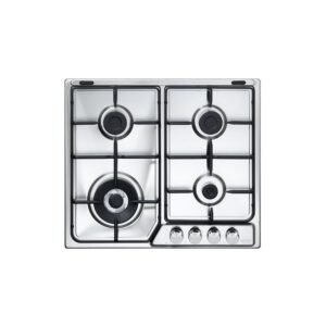 De Longhi IF 46 ASDV SP N Plaque de cuisson encastrable 58 cm Gaz 4 feux Acier inoxydable