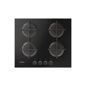 Indesit ING 61T/BK 1 Noir Intégré 60 cm Gaz 4 zone(s)