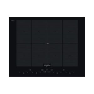 Table de cuisson à induction encastrable Whirlpool SMO 658C/NE 4 feux Noir