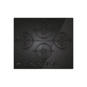 Candy Moderna CVG6DTB Noir Encastrable 59,5 cm Gaz 4 Brûleurs
