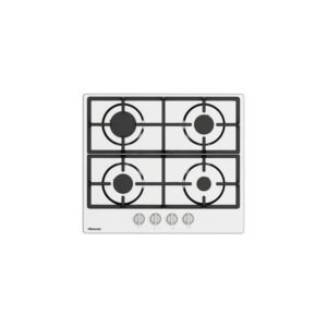 Hisense GM643XHFCI plaque Acier inoxydable Intégré 60 cm Gaz 4 zone(s)