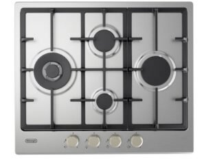 De'Longhi YLG 60 RFX plaque Acier inoxydable Intégré 60 cm Gaz 4 zone(s)