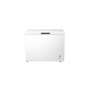 Congélateur coffre Hisense FC386D4AWLYE 297 litres, classe E, silencieux (40 dB), 4 étoiles, blanc