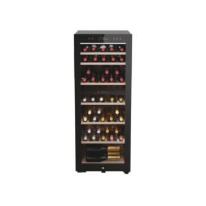 Haier Wine Bank 50 Serie 7 HWS77GDAU1 Refroidisseur de vin compresseur Autoportante Noir 77 bouteille(s)
