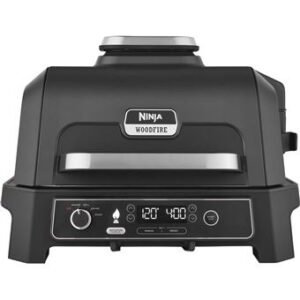Woodfire - Barbecue et fumoir électrique Ninja OG850EU 1700 W, Gris