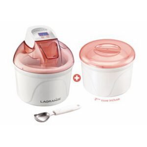 Sorbetiere Lagrange Double Cuve, Rose