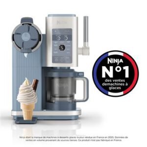 Scoop & Swirl - Sobetière Ninja NC702EU, Bleu
