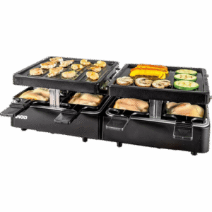 Gril à raclette Unold 48755 1300W 8 personnes Noir