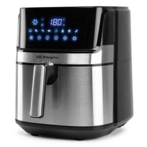 Friteuse sans huile Orbegozo FDR 67 5,5 L Noir et acier inoxydable