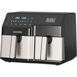 Friteuse sans huile Black & Decker BXAF9000E 2500W 9L Noir/Acier inoxydable