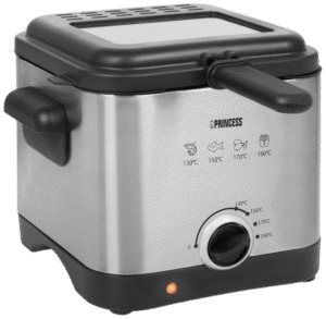 Friteuse Mini Princess 182612 1.5L Noir/Acier Inox