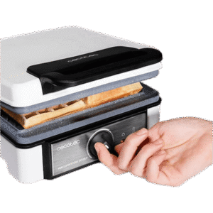 Gaufrier Cecotec Gofrestone Double 1200W Blanc