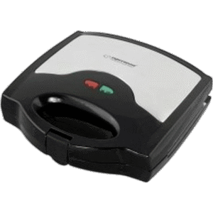 Gaufrier Esperanza EKT005 700W Noir/Gris