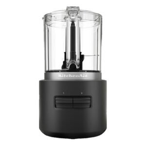 Hachoir électrique sans fil KitchenAid 5KFCR500BM Noir