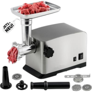 Hachoir à viande Profi Cook pc-fw 1272 1200W Argent/Gris