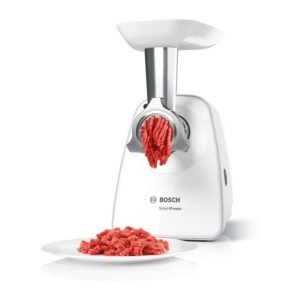 Hachoir a viande SmartPower - BOSCH - MFW2500W - 350 W - 1,7 kg/mn - 1 grille de hachoir - Noir