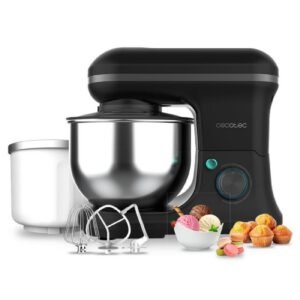 CECOTEC 04381 - Robot pétrisseur Cecomixer Merengue 5L 1200 Ice-Cream Black
