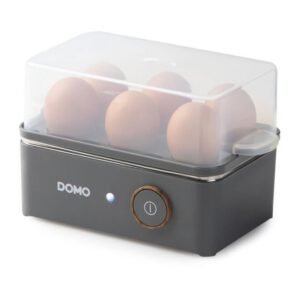 Cuiseur a oeufs - DOMO - DO9283EK - 400 W - 6 oeufs - Gris