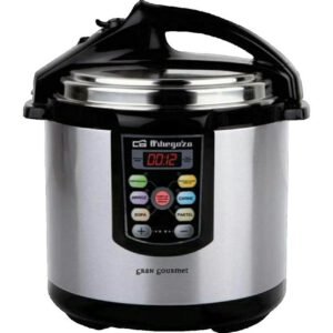 Cocotte électrique Orbegozo 6 L Acier inoxydable