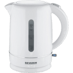 Severin WK 4325 Bouilloire 1.7L Blanc avec Base Rotative